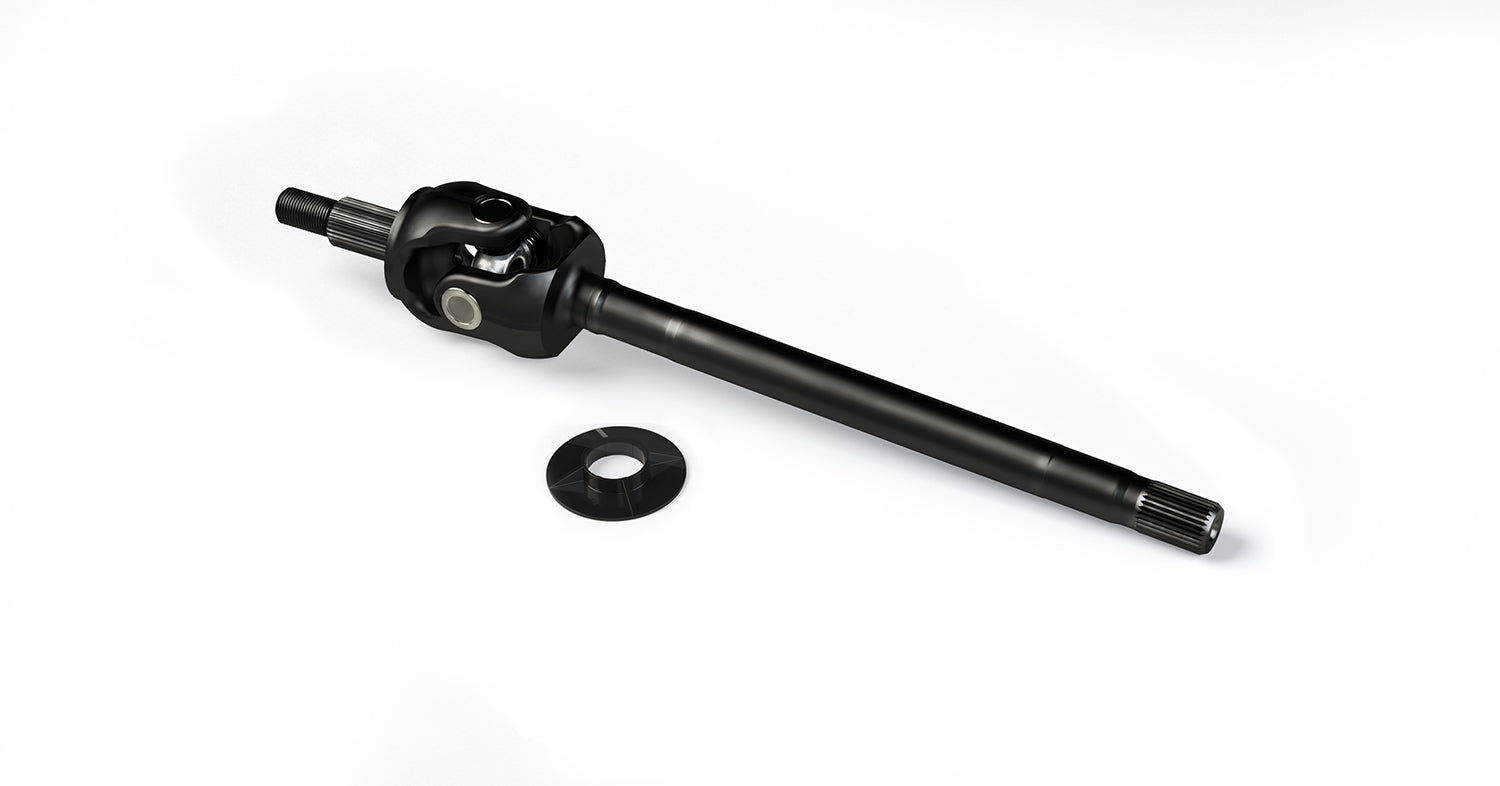 07-18 Wrangler JK Tera44 HD Front Axle Shaft w/ Outer Stub & U-Joint Wide Left 30-Spline TeraFlex