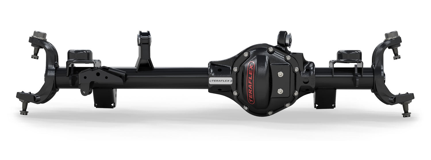 07-18 Wrangler JK Rubicon Tera44 Rubicon HD Front Axle w/ 4.10 Ratio R&P & OEM Locker 0-3 Inch Lift TeraFlex