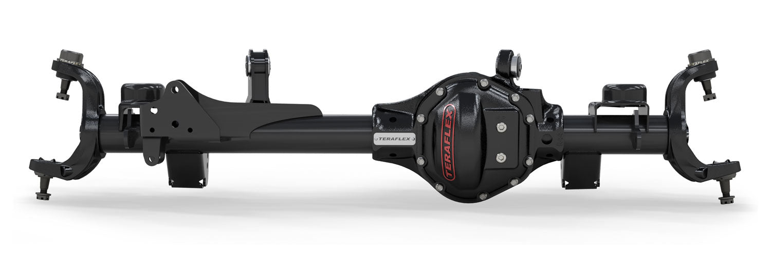 07-18 Wrangler JK Rubicon Tera44 Rubicon HD Front Axle w/ 4.88 Ratio R&P & OEM Locker 4-6 Inch Lift TeraFlex