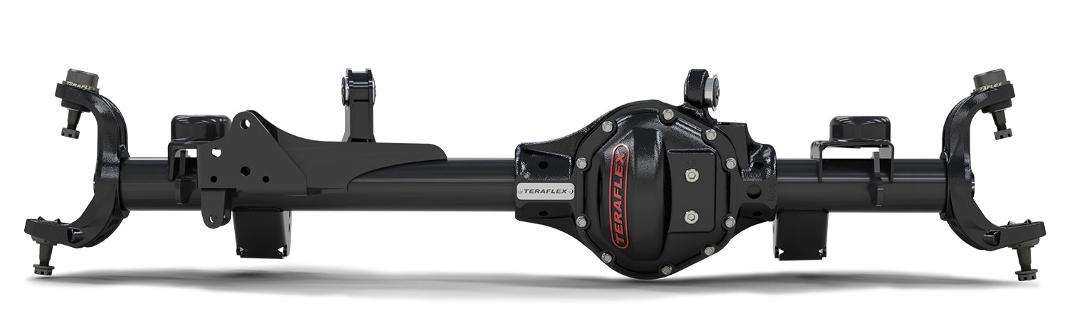 07-18 Wrangler JK Rubicon Tera44 Rubicon HD Wide Front Axle w/ 5.13 Ratio R&P & OEM Locker 4-6 Inch Lift TeraFlex