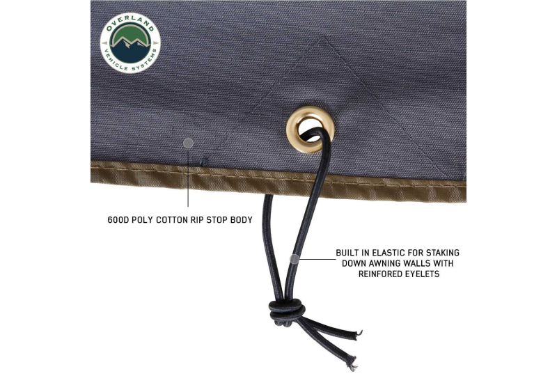 OVS HD Nomadic 270 Awning Wall 1 - Door, Window, Passenger