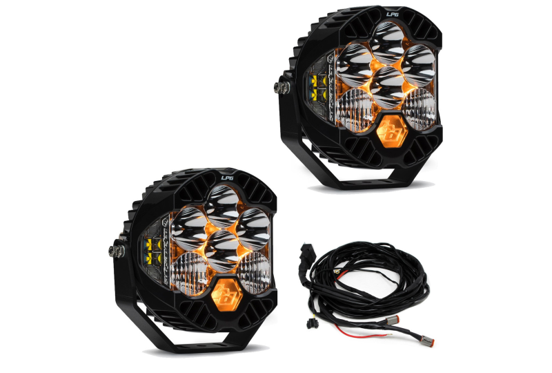 Baja Designs LP6 Steel Bumper Lights Kit