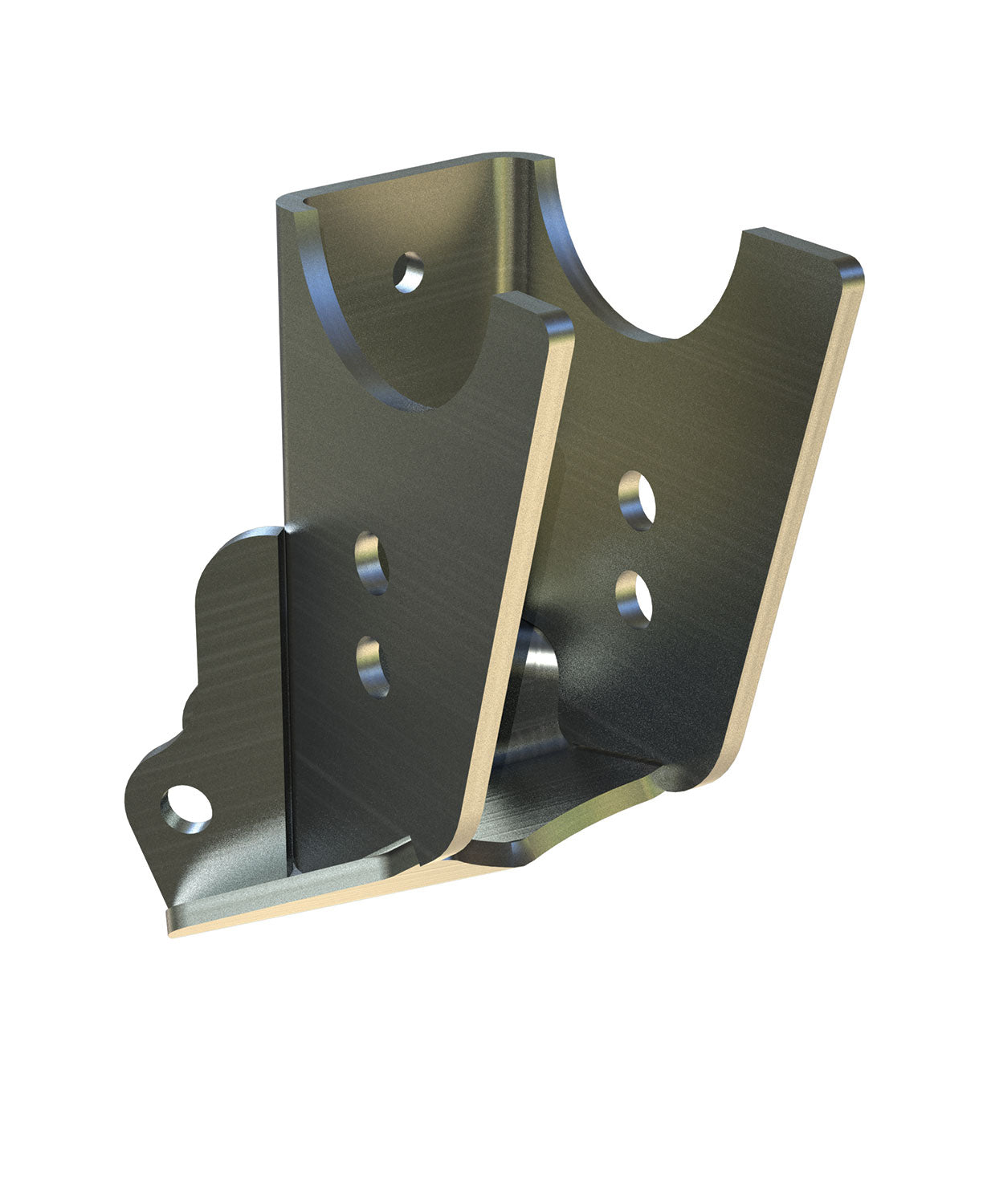 07-18 Wrangler JK Tera CRD60 Rear Axle Bracket Control Arm & Shock Mount -Lower Left 3 Inch OD TeraFlex