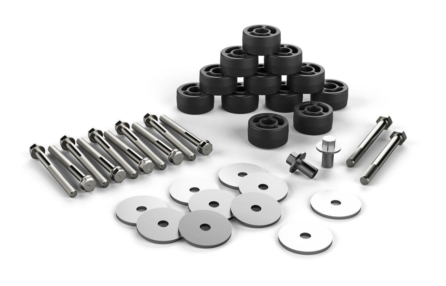 07-18 Wrangler JK 1.25 Inch Body Lift Kit TeraFlex