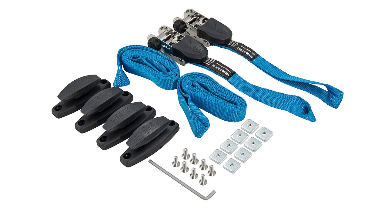 Rhino-Rack 43175 Tie Down Straps for Pioneer Platform; 6 Foot Length; 496 Pounds Capacity
