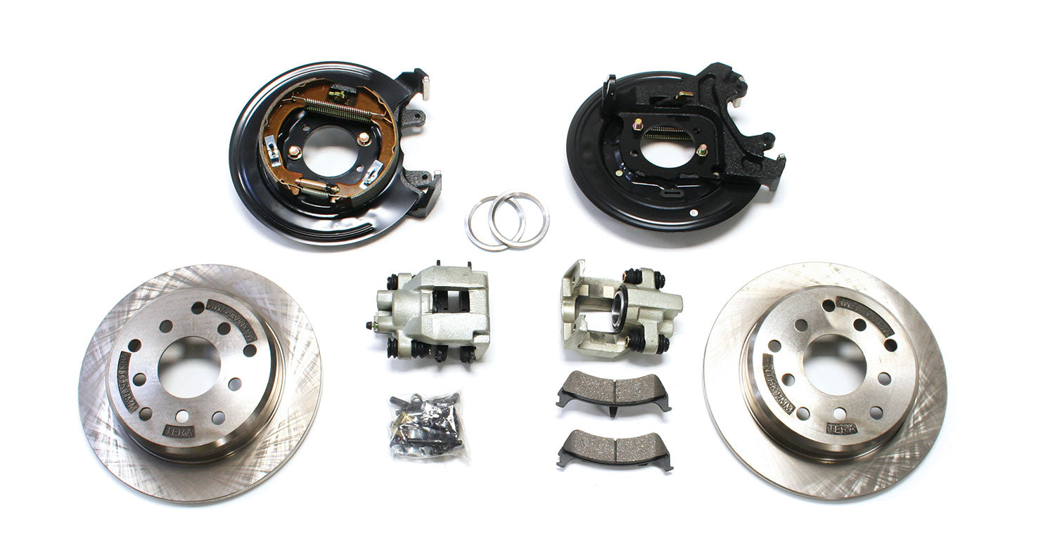 07-18 Wrangler JK Dana 44 Rear Axle 8-Lug Full-Float Conversion & Solid Big Rotors 30-Spline TeraFlex