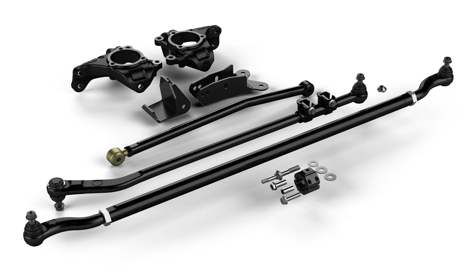 TeraFlex 4391000 JK/ JKU High Steer System w/ Complete HD Drag Link Flip Kit & Tie Rod- Complete