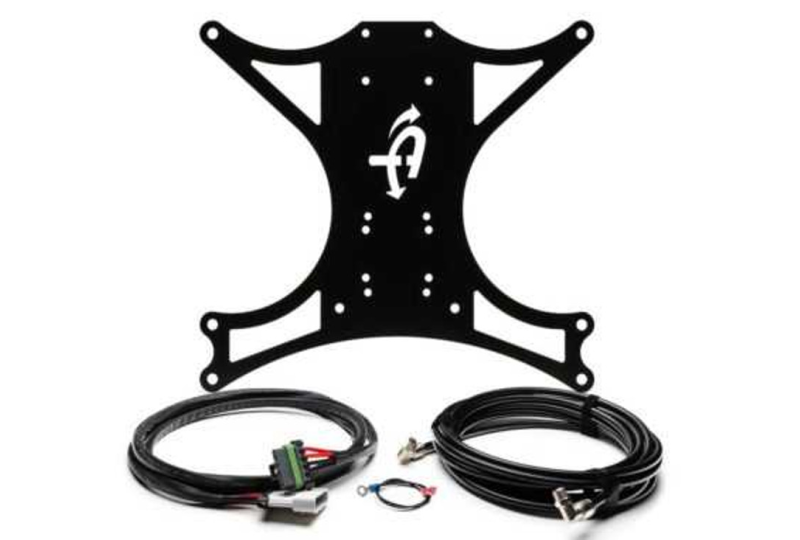 OVS JK Compressor Mount Kit - Under Seat, ARB/EGOI II, Black