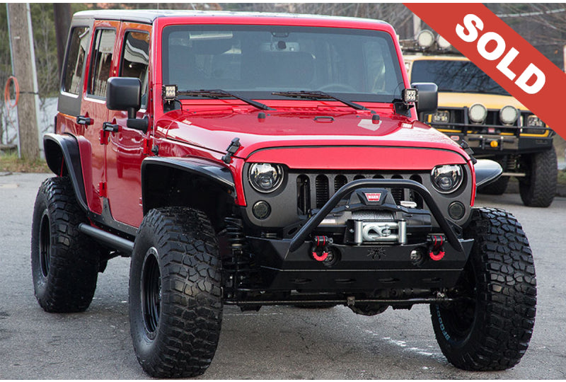 2016 Jeep Wrangler Unlimited Firecracker Red - SOLD