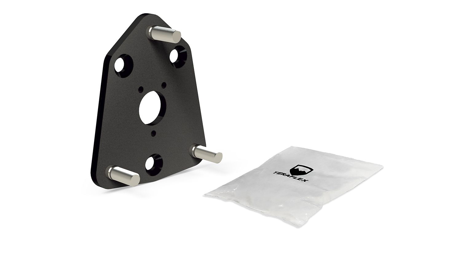 18-Up Wrangler JL Alpha HD 8-Lug Spare Tire Mount Adapter Kit 5x5 Inch to 8x6.5 Inch TeraFlex