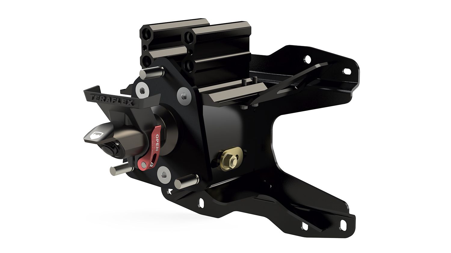 18-Up Wrangler JL Alpha HD Adjustable Spare Tire Mount Kit 8x6.5 Inch TeraFlex