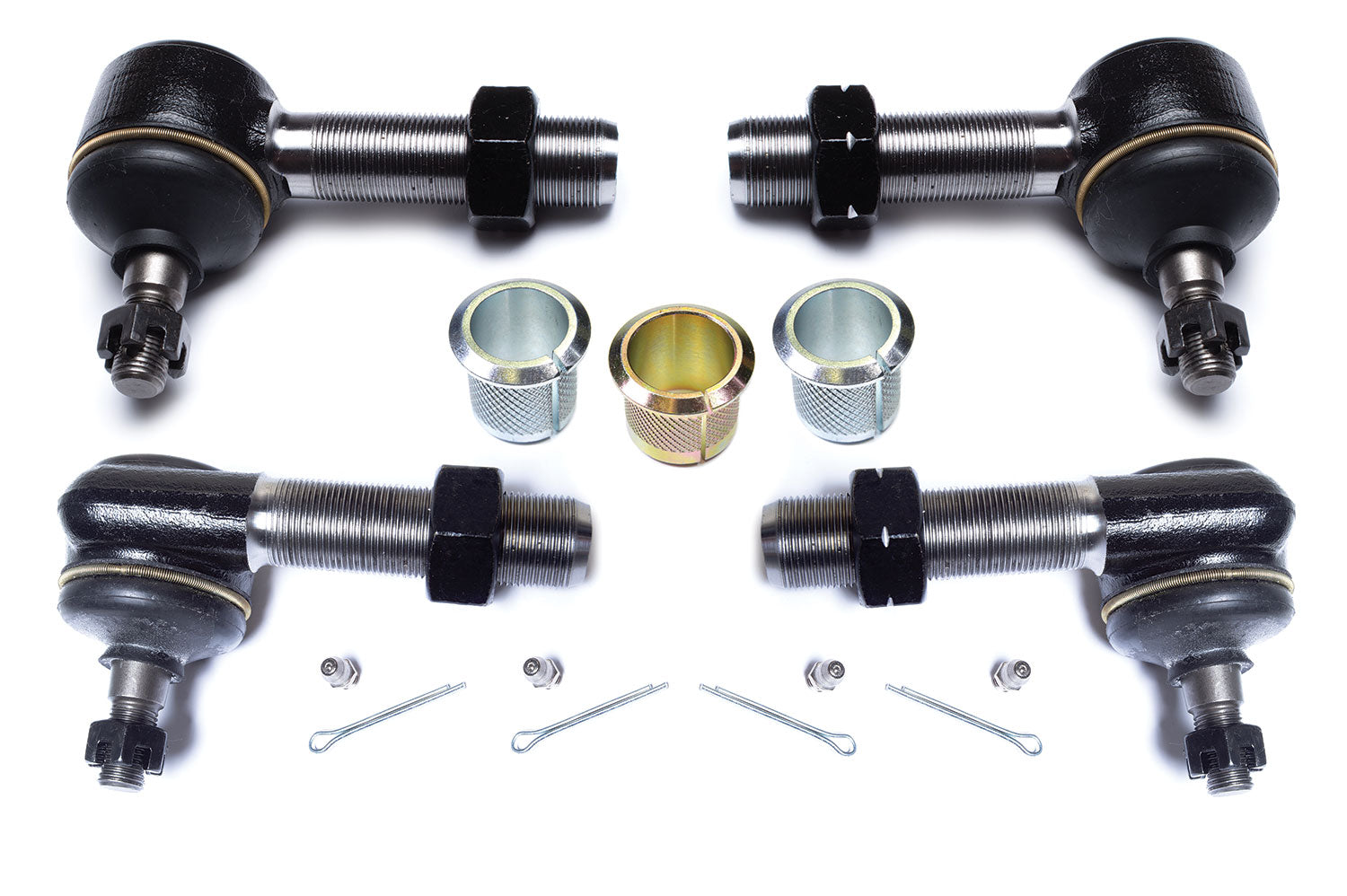 97-06 Jeep Wrangler TJ High Steer Drag Link & Tie Rod End Replacement Kit w/ Insert Sleeves TeraFlex