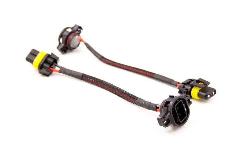 Morimoto 5202 Male to 9006 Female Adapter; 2010+ Wrangler JK, 2018+ JL/JT (Single)