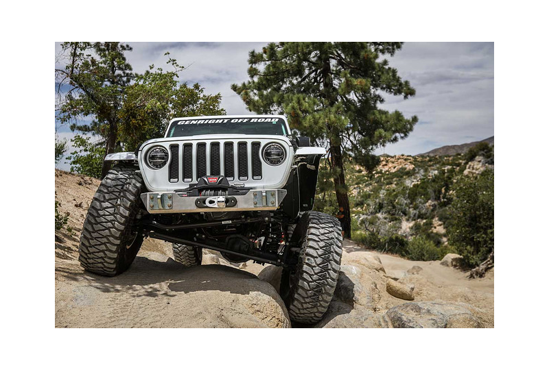 GenRight ULTRA Clearance Stubby Front Bumper; Wrangler JL & Gladiator JT