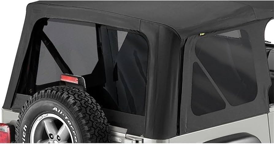 Bestop 58128-35 Window Replacement Set, 03-06 Wrangler TJ; Exc. Unlimited