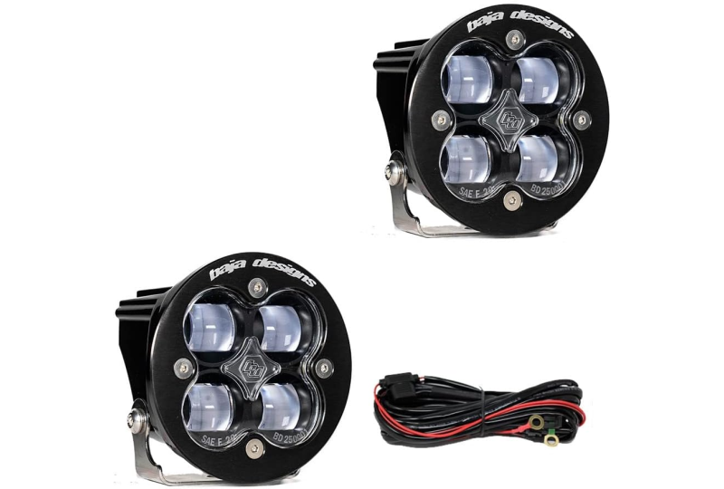 Baja Designs Squadron-R SAE LED Clear Fog Lights Pair