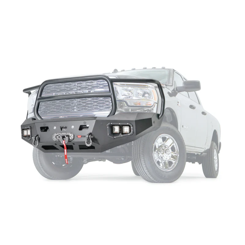 Warn Ascent HD Bumper Ram 2500/3500 Full Guard Model 107002