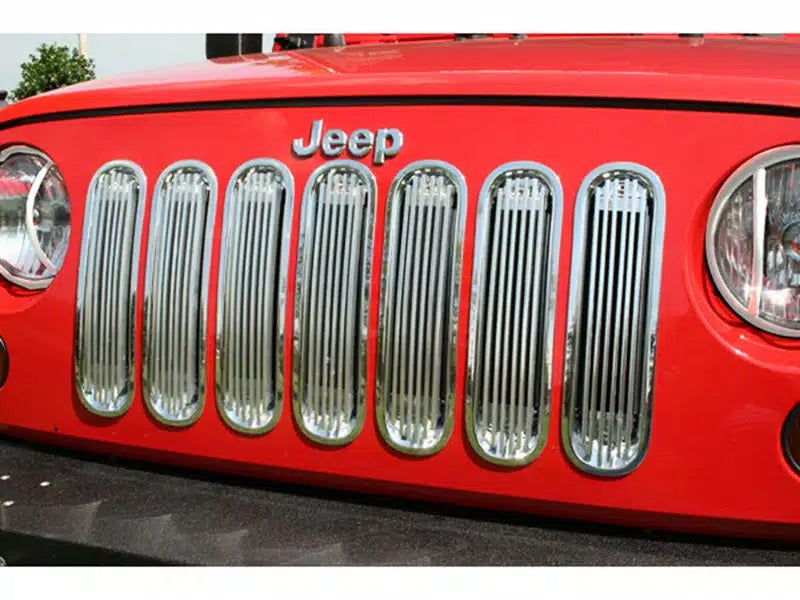 Rugged Ridge 11401.2 Grille Insert Billet POL AL JK