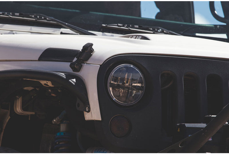 Rigid Industries 7" Round Lens w/ PWM Adaptor; Pair