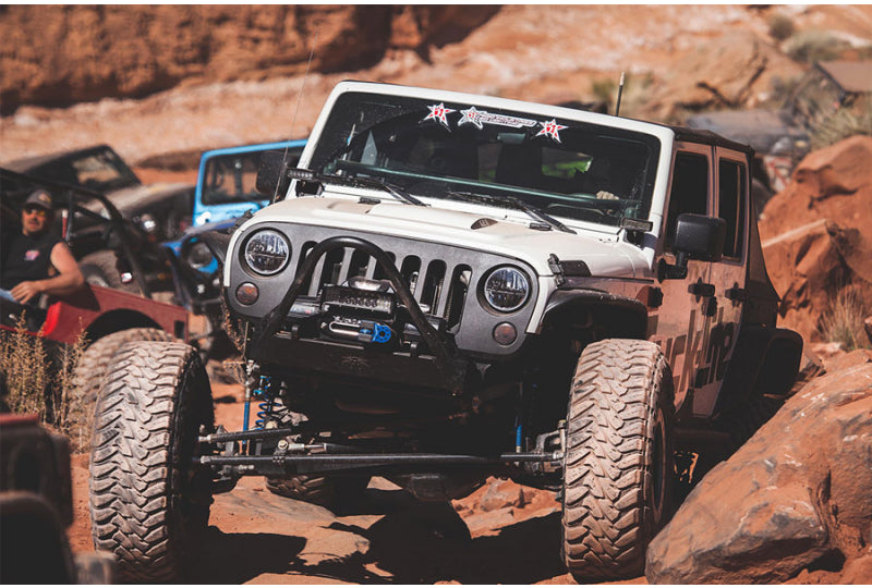 Rigid Industries 7" Round Lens w/ PWM Adaptor; Pair