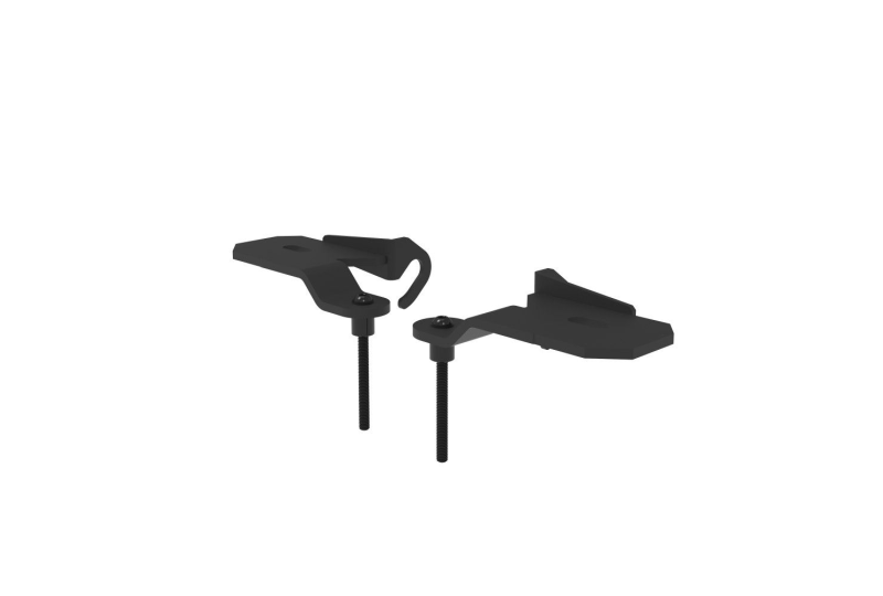 KC HiLites A-Pillar Light Bracket Pair; Wrangler 392, Gladiator Mojave