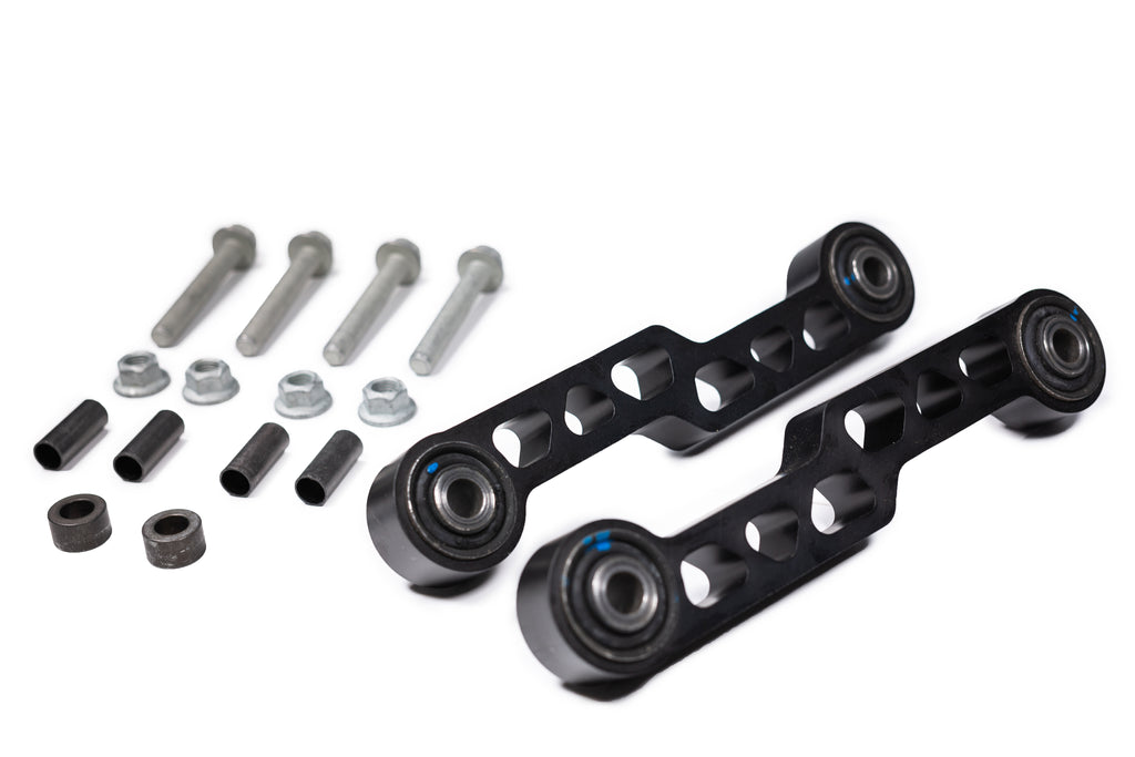 Jeep Front Sway Bar End Link Kit Yeti XD Black Fits 2.5- 3.5 Inch Lift For 07-24 Wrangler JK/JL/Gladiator Steer Smarts