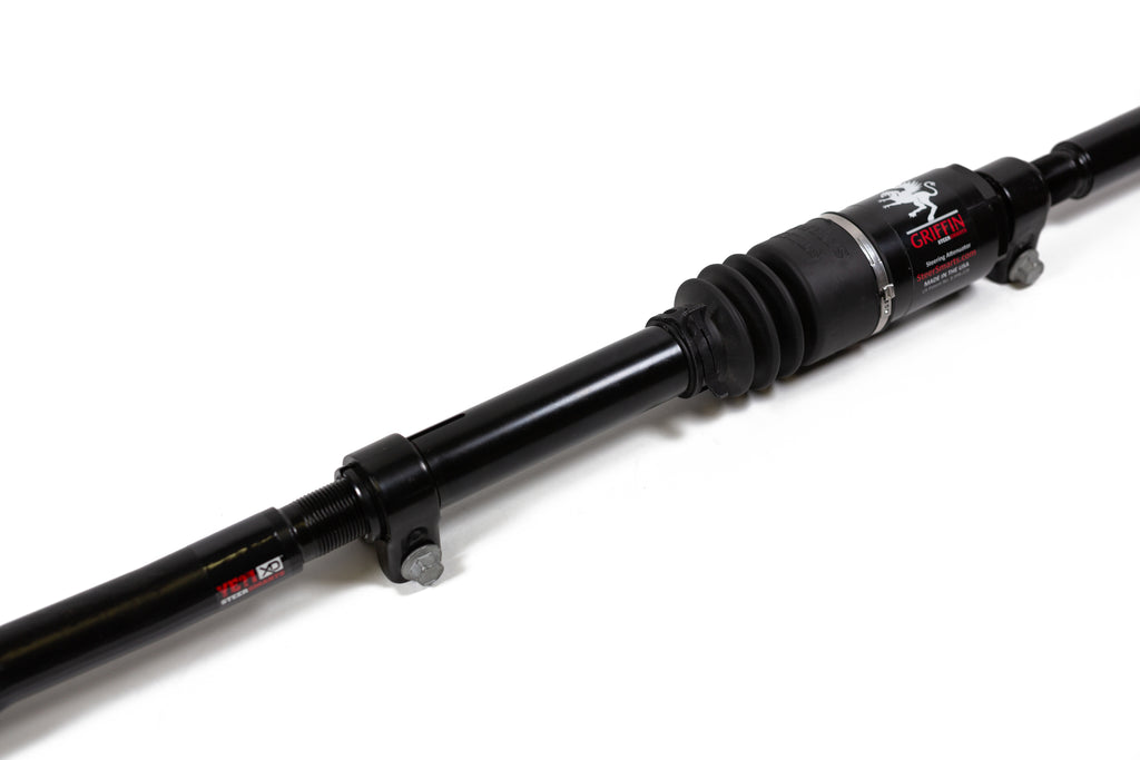 Jeep Drag Link Bottom Mount w/ Griffin XD Black Bellow Yeti XD For 18-24 Wrangler/Gladiator Steer Smarts