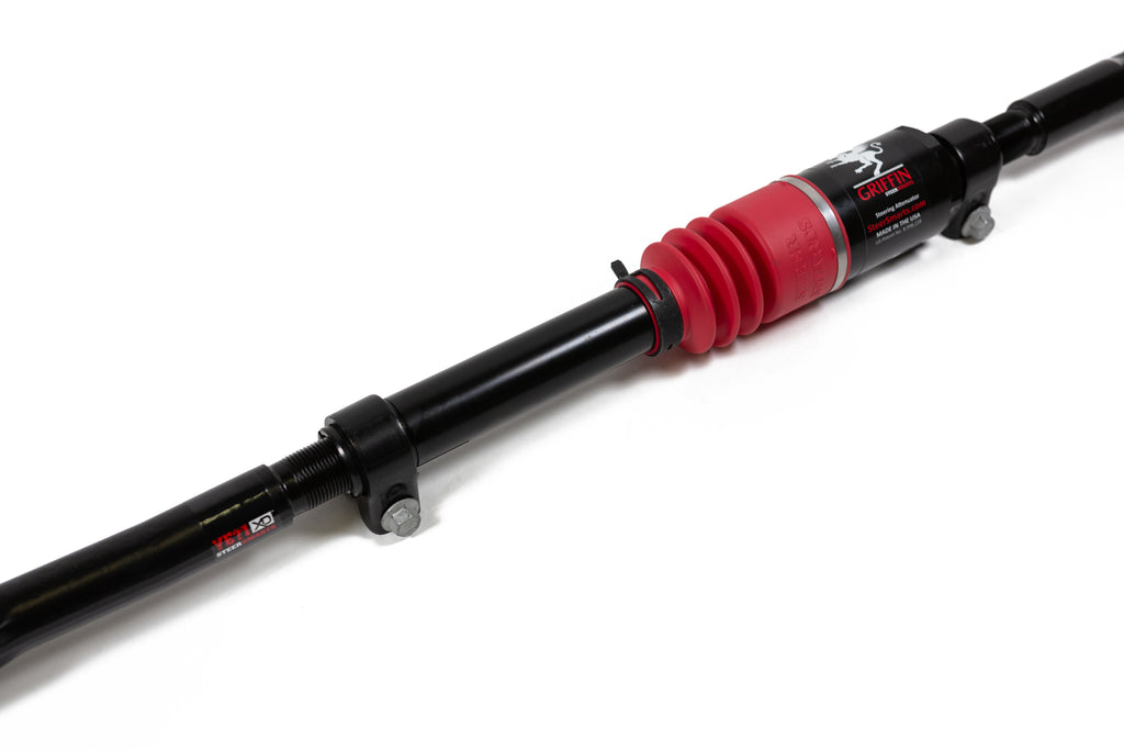Jeep Drag Link Bottom Mount w/ Griffin XD Red Bellow Yeti XD For 18-24 Wrangler/Gladiator Steer Smarts
