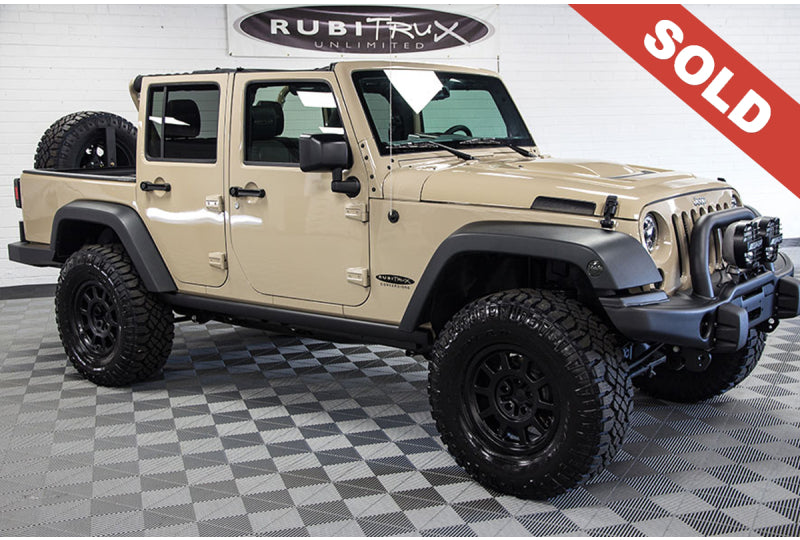 2016 Jeep Wrangler Sport Mojave Sand EXT Conversion - SOLD