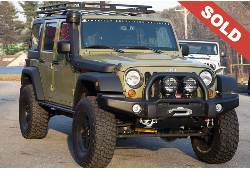 2013 Jeep Wrangler Rubicon Commando Green - SOLD