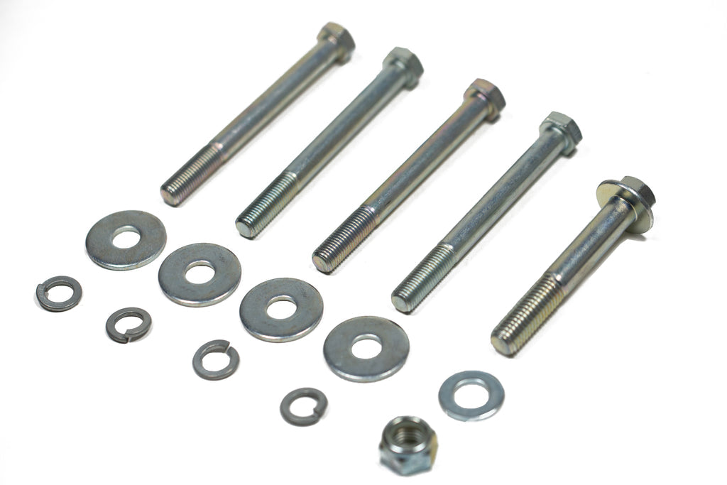 Jeep Frame Side Track Bar Reinforcement Bracket Hardware Kit Yeti XD For 07-18 Wrangler JK Steer Smarts