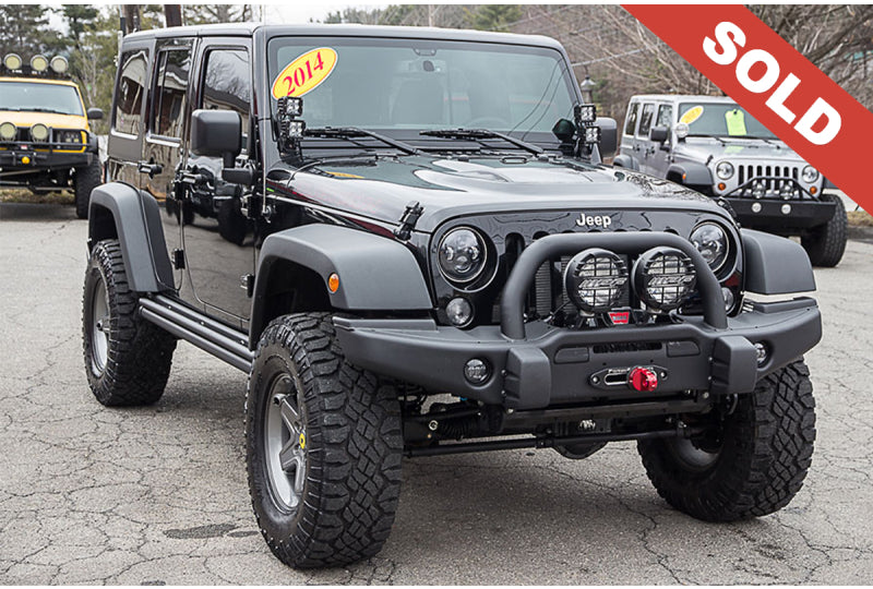 2014 Jeep Wrangler Rubicon X Unlimited Black - SOLD