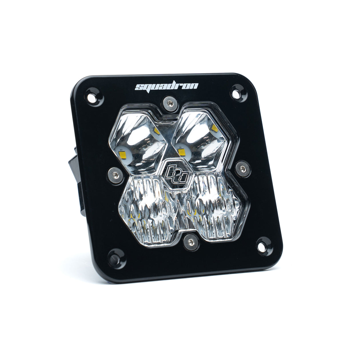 Baja Designs Squadron 2.0 Sport Black Flush Mount LED Auxiliary Light Pod - Universal