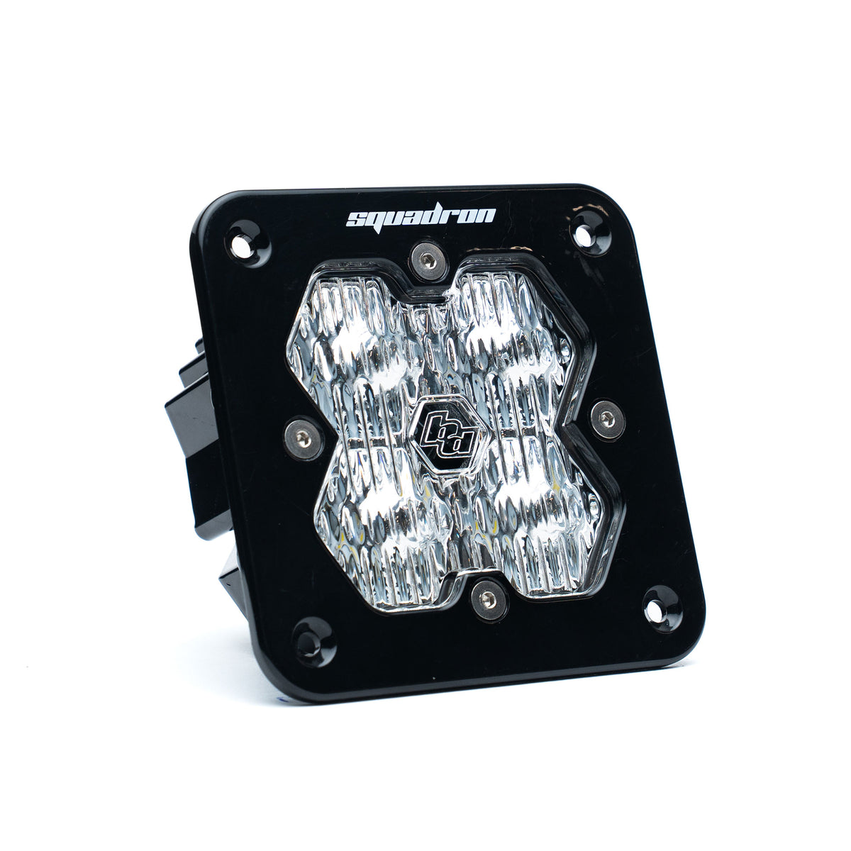 Baja Designs Squadron 2.0 Sport Black Flush Mount LED Auxiliary Light Pod - Universal