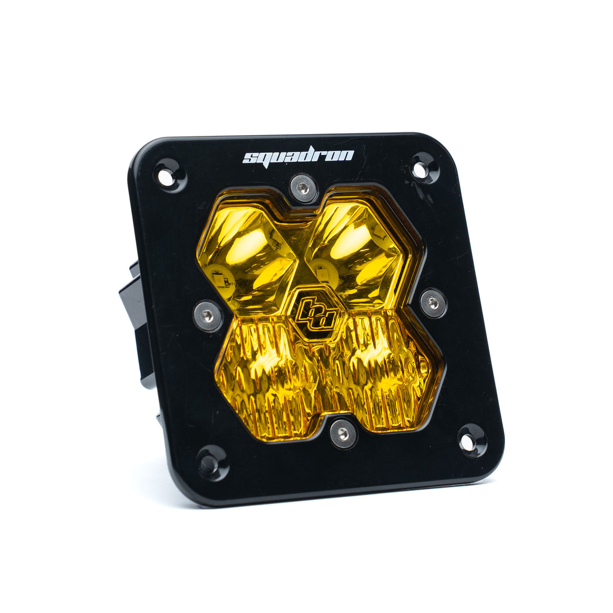Baja Designs Squadron 2.0 Sport Black Flush Mount LED Auxiliary Light Pod - Universal