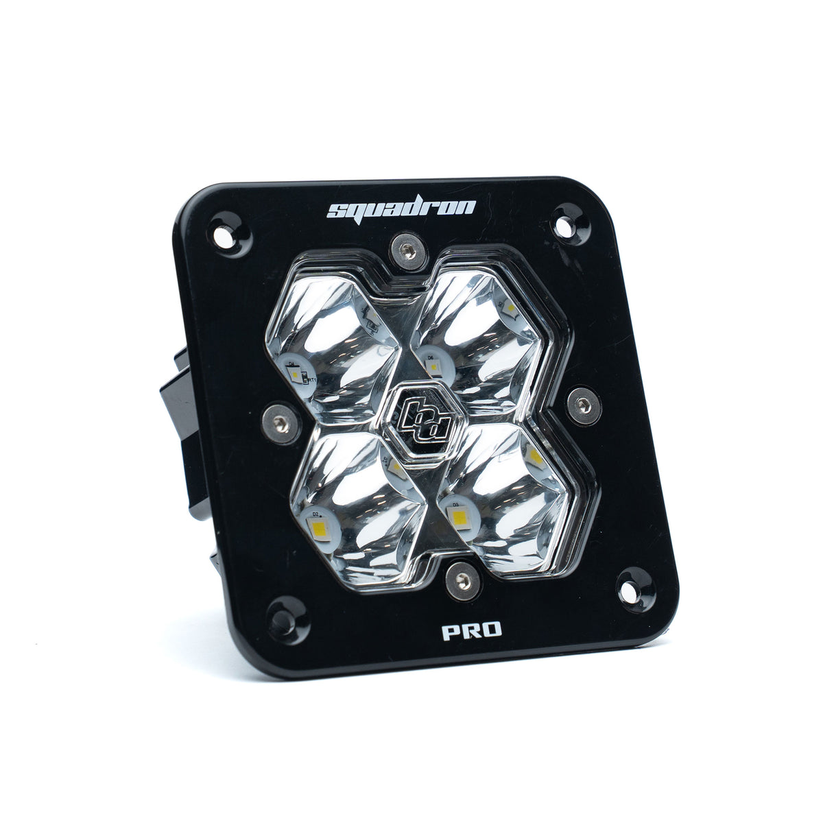 Baja Designs Squadron 2.0 Pro Black Flush Mount LED Auxiliary Light Pod - Universal