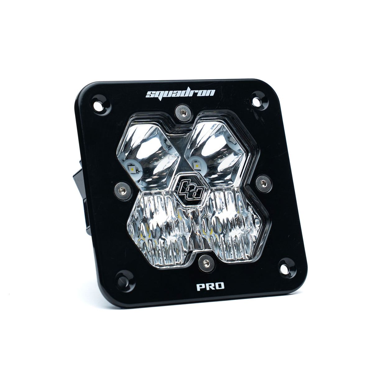 Baja Designs Squadron 2.0 Pro Black Flush Mount LED Auxiliary Light Pod - Universal