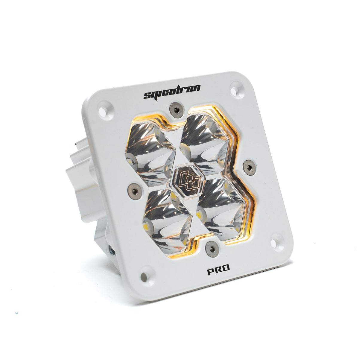 Baja Designs Squadron 2.0 Pro White Flush Mount LED Auxiliary Light Pod - Universal