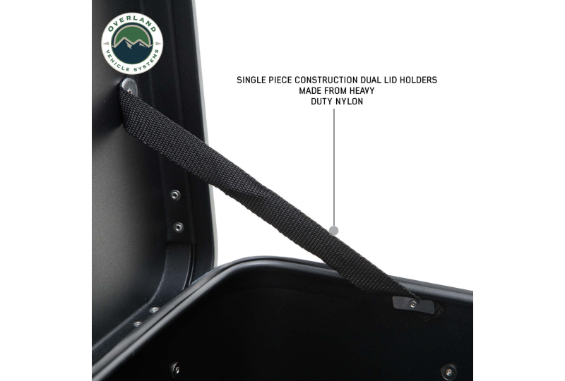 OVS Aluminum Storage Box 53QT - Black