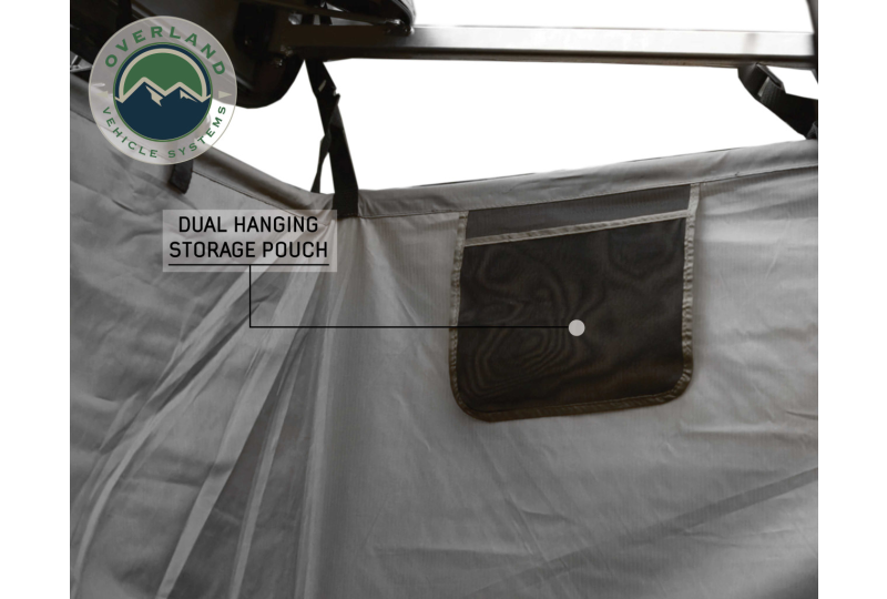 OVS HD Nomadic Single Shower 42x42 - Grey/Green, Bag