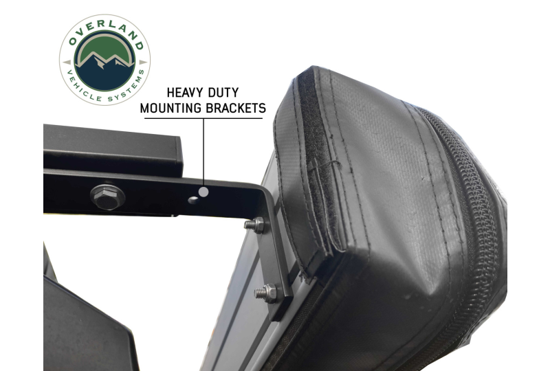 OVS HD Nomadic Single Shower 42x42 - Grey/Green, Bag