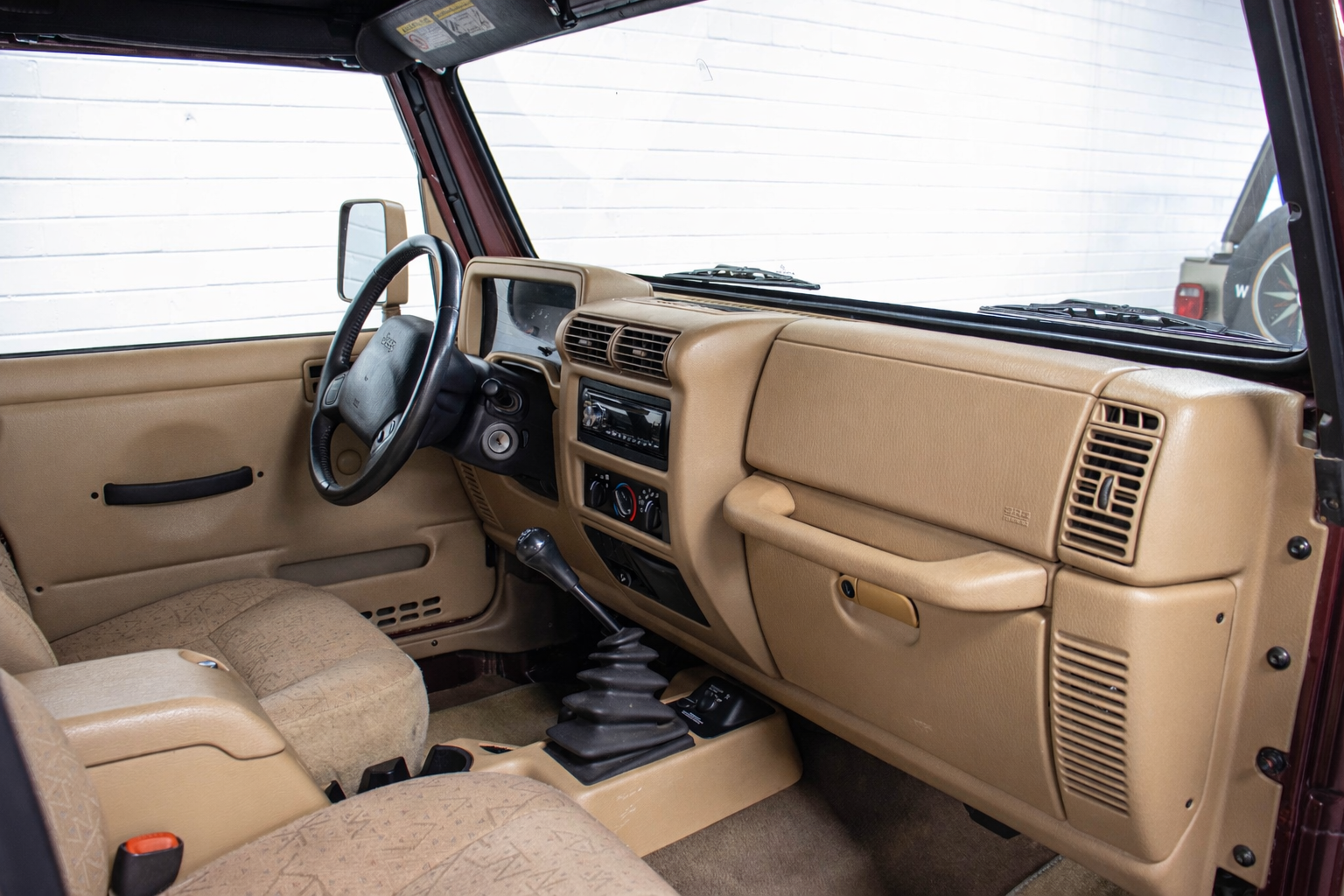 2001 Jeep Wrangler TJ Sport Soft Top Sienna Pearl - SOLD