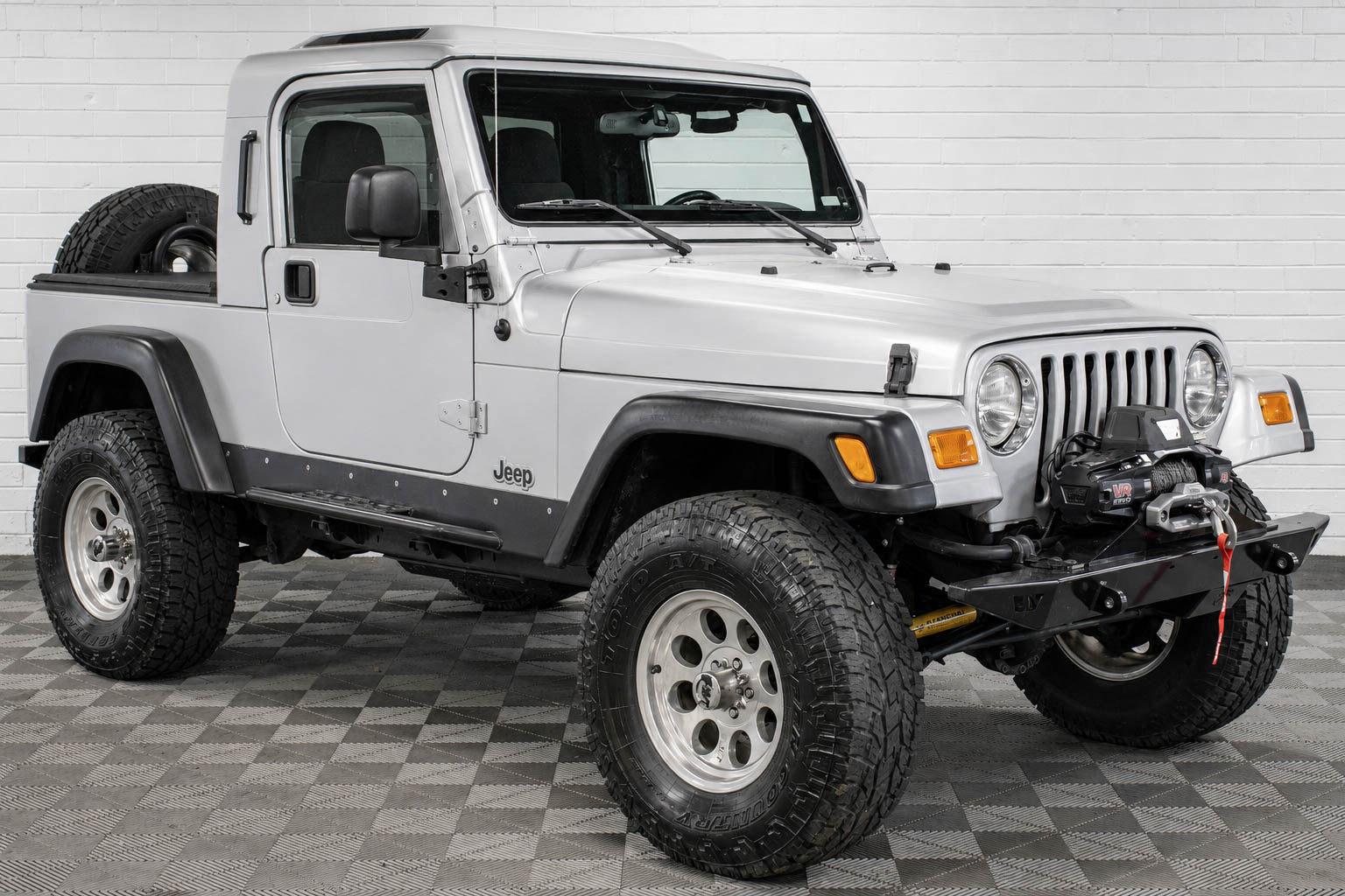 2006 Jeep Wrangler Unlimited RubiTrux Conversion Bright Silver, 28k Miles