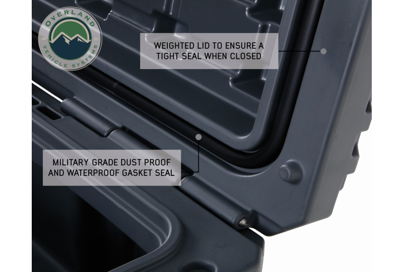 OVS D.B.S. 169QT Dry Box - Wheels, Drain, Opener