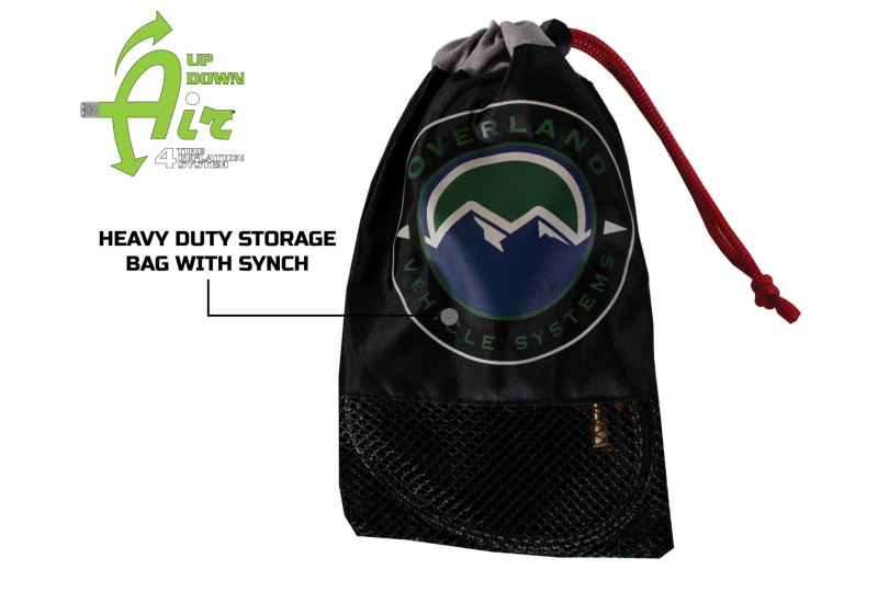 OVS Digital Tire Deflator with Valve Kit & Storage Bag