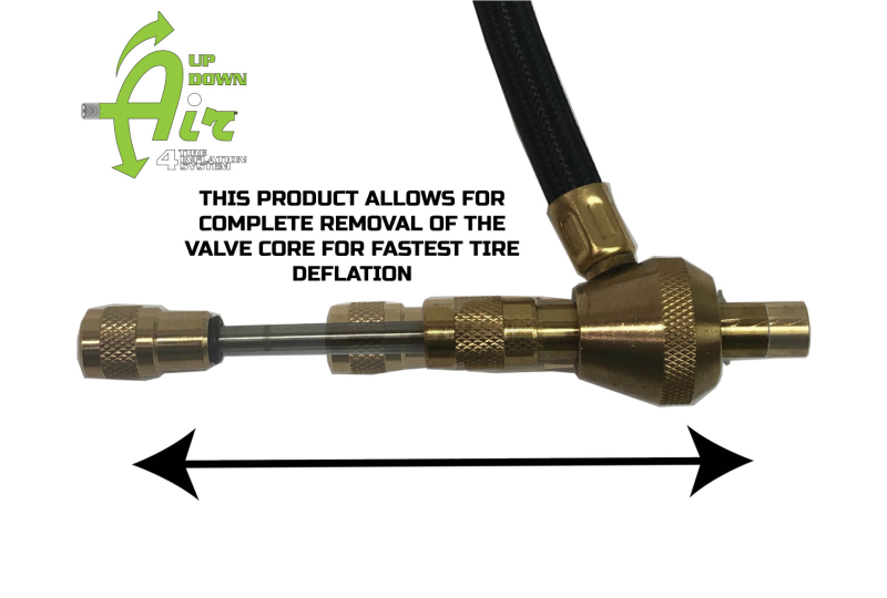 OVS Digital Tire Deflator with Valve Kit & Storage Bag