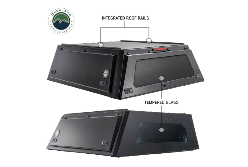 OVS Expedition Truck Cap - 17-22 Ford F-250/350 6.8 ft. Bed