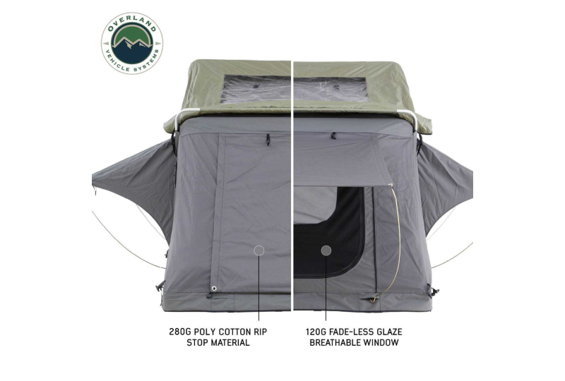 OVS HD Nomadic N2E: 2-Person Soft Top Tent, Grey & Green