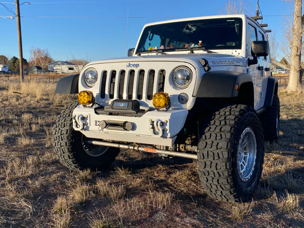 Front Gauntlet Series Stubby Bumper for Jeep JK Wrangler (2007-2018)
