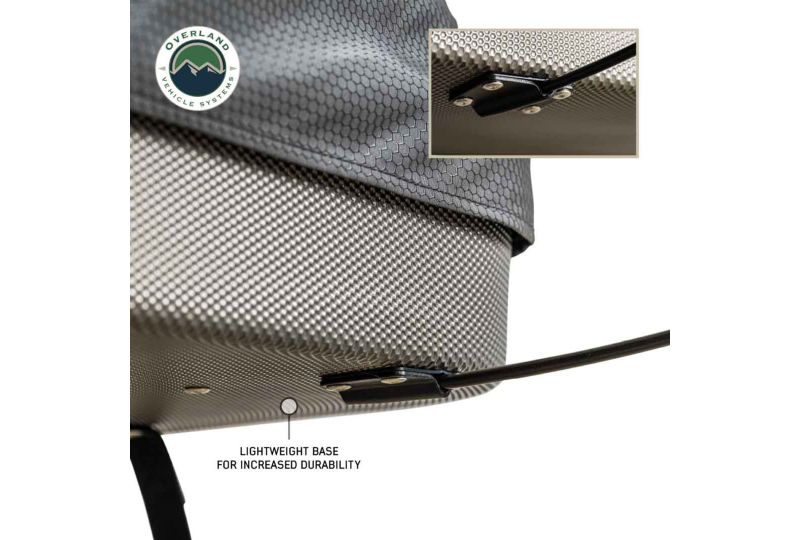 OVS HD Bundu 3: 3-Person Grey Pop Up Tent, Black Fly